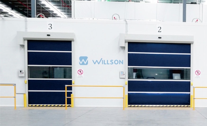 Cleanroom-Fast-Speed-Roller-Door