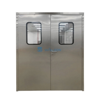 Equal Double-leaf Stainless Steel Door