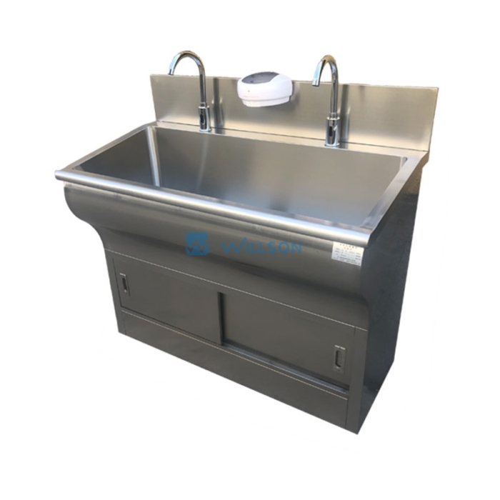 hospital surgical stainless steel scrub sink