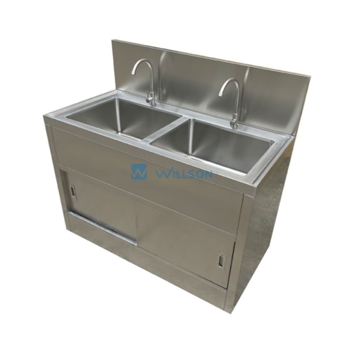 Stainless Steel 2-station Sink