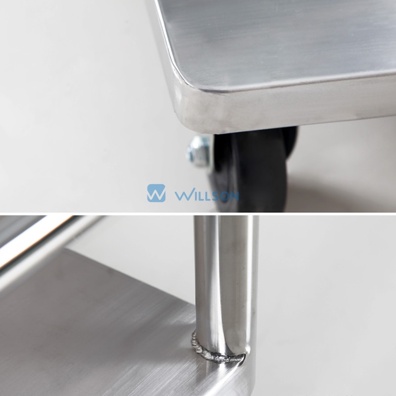 1-tier Stainless Steel Cart Details