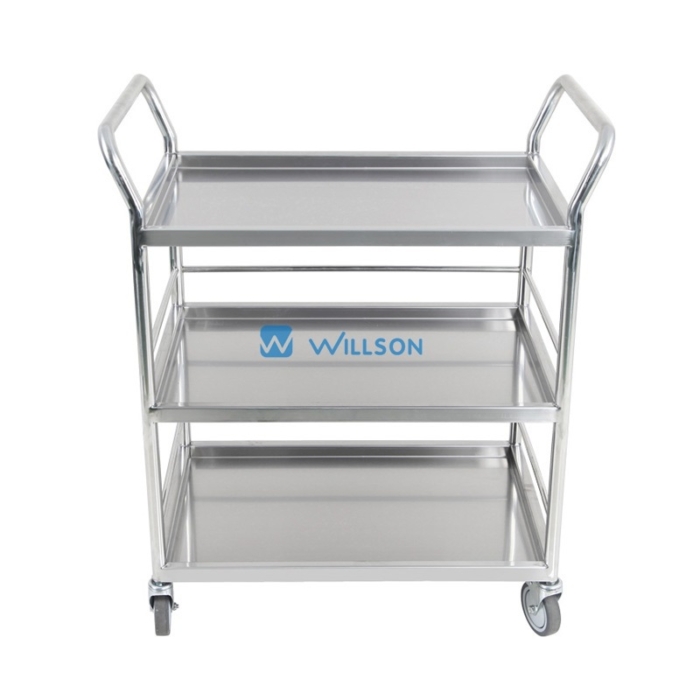 3-tier Stainless Steel Cart 2