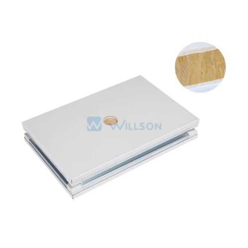 Cleanroom Handmade Rockwool Magnesium Sandwich Panel