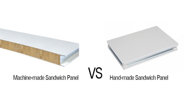 Machine-made Sandwich Panel VS Hand-made Sandwich Panel